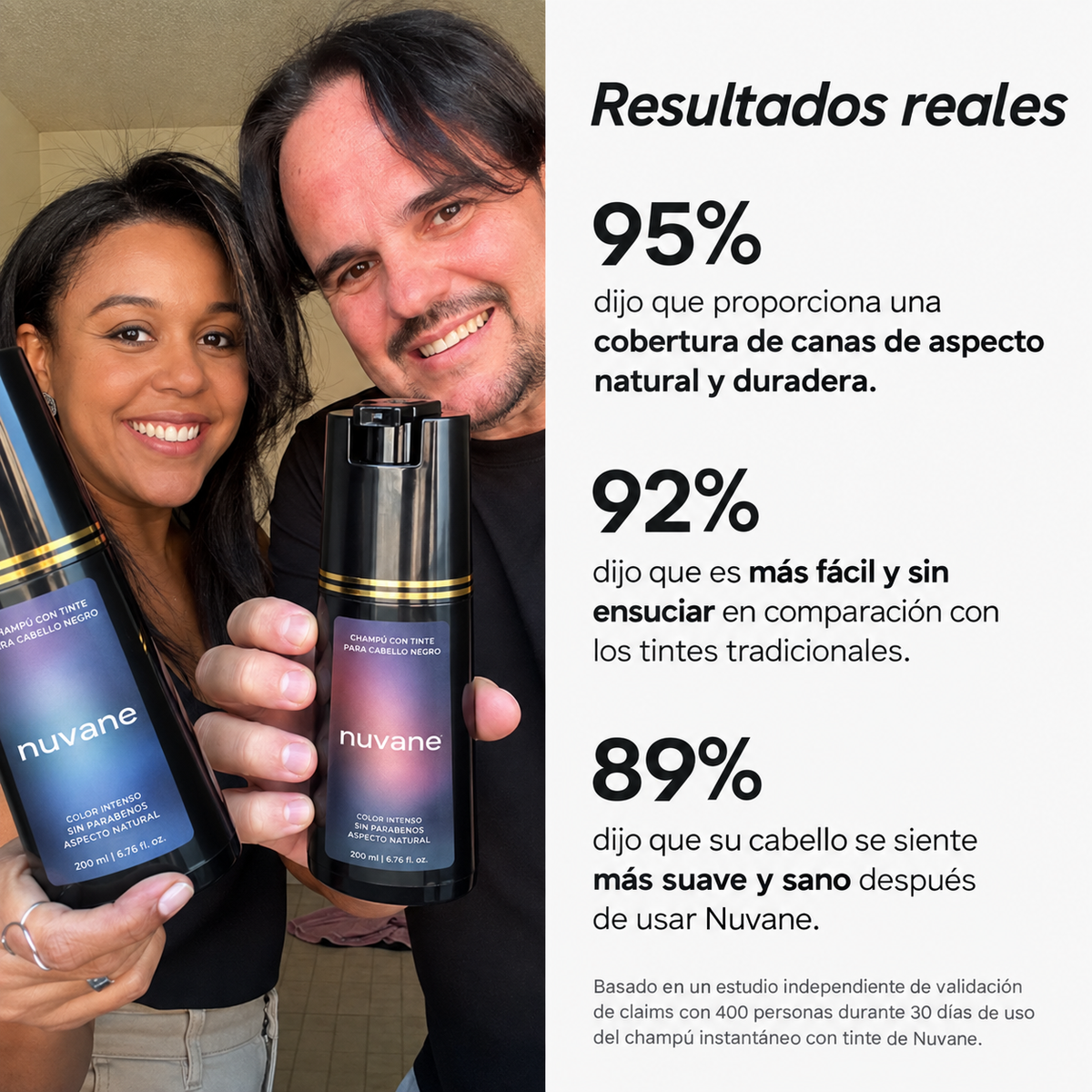 Champú de Tinte Instantáneo - by Nuvane