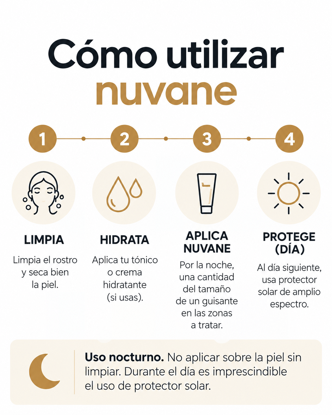 Corrector de Manchas Oscuras Nuvane, con Ácido Azelaico 20g
