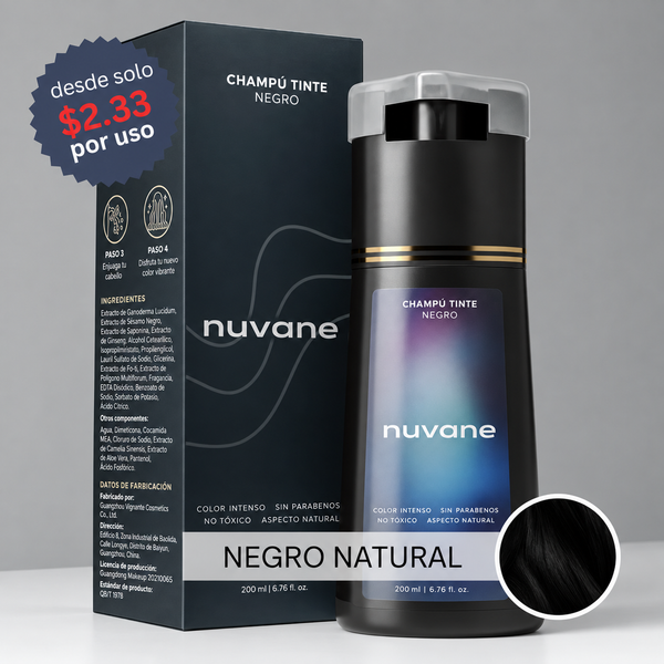 Champú de Tinte Instantáneo - by Nuvane