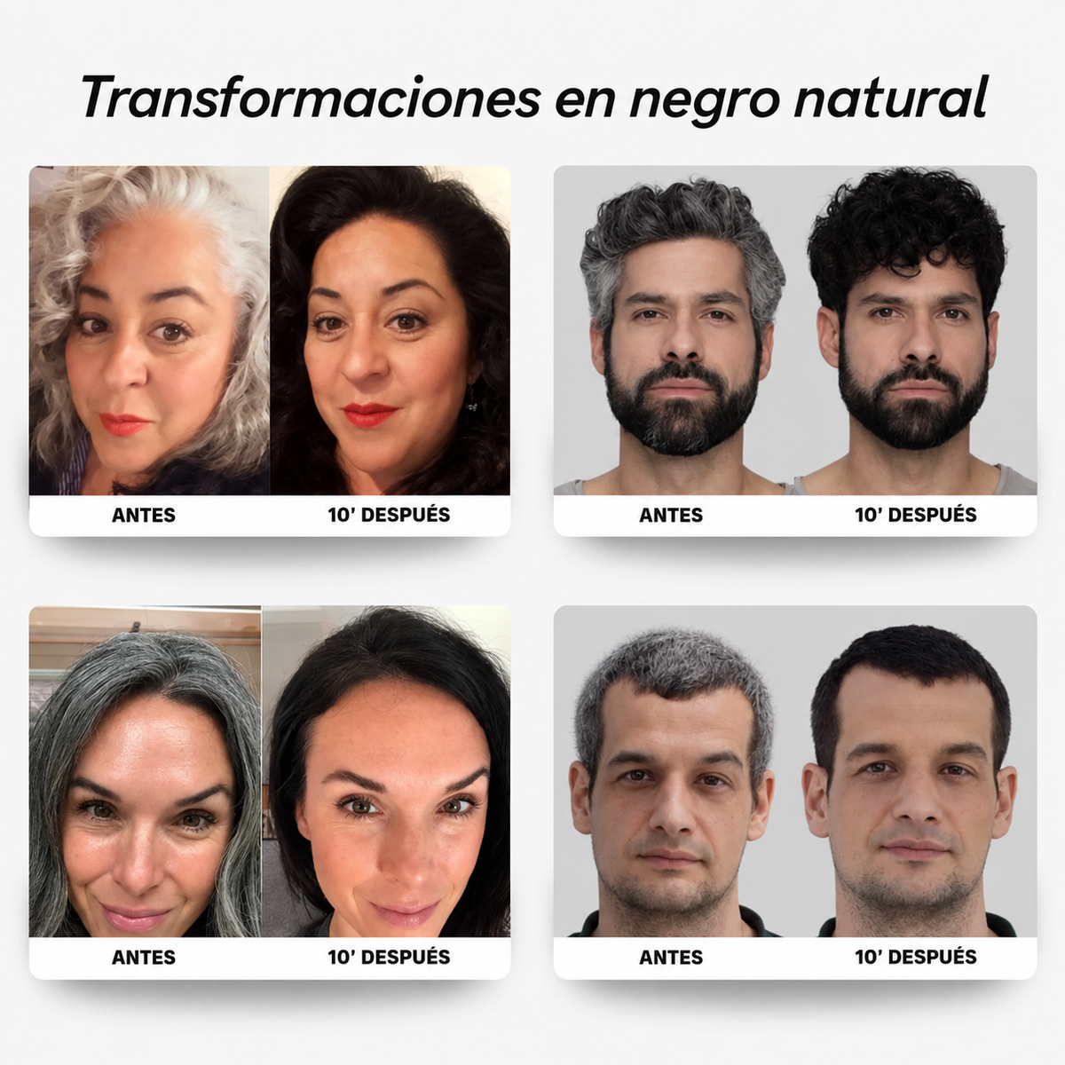 Champú de Tinte Instantáneo - by Nuvane