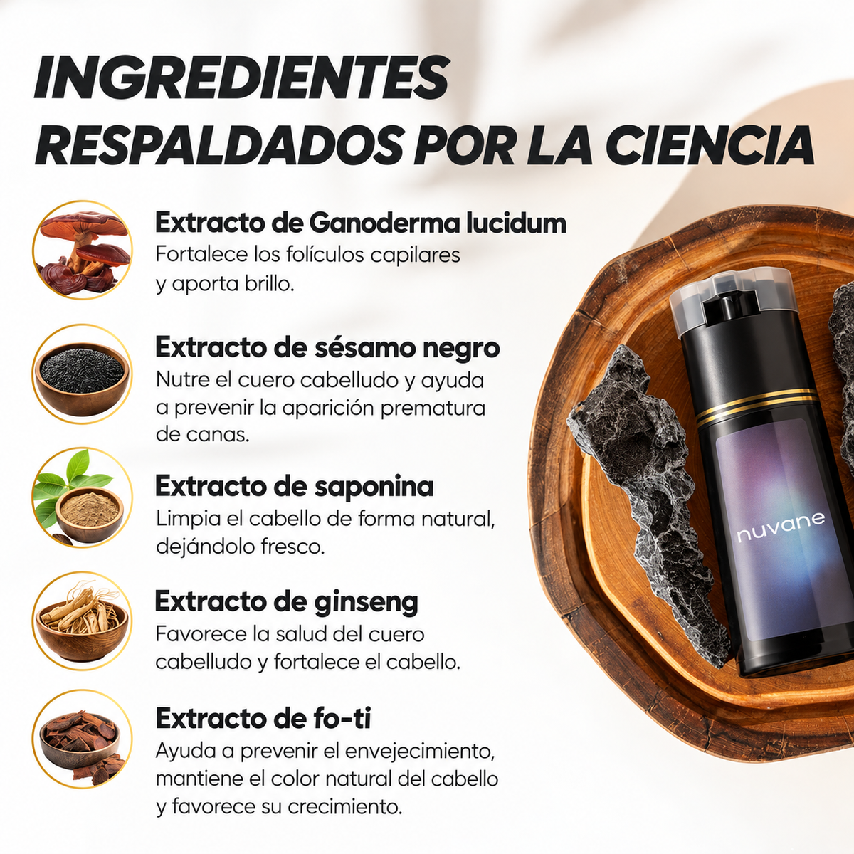 Champú de Tinte Instantáneo - by Nuvane